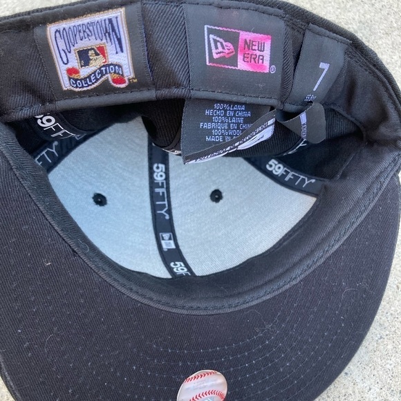 Men's New Era 59Fifty Florida Marlines Fitted Cap 7 MLB Baseball VTG Logo East - Picture 6 of 11